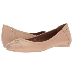 COACH Chelsea Cap Toe Nude tan beechwood Flat size 7.5